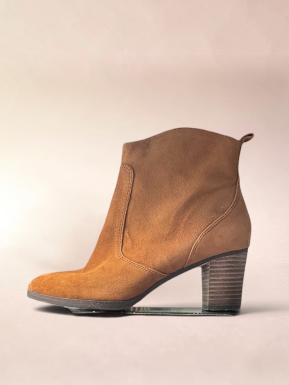 J. Crew Quinn Suede Dark Cedar Ankle Booties Size 8.5
